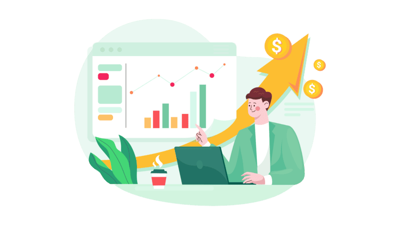 Web design illustration – Tekaxis creative and website development